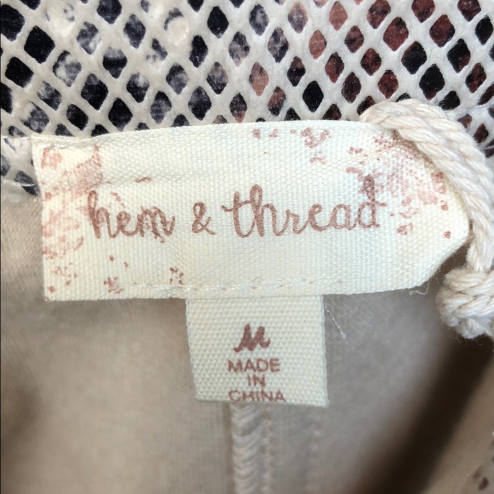 Hem & Thread Snake Net Mini Skirt - Picture 8 of 11